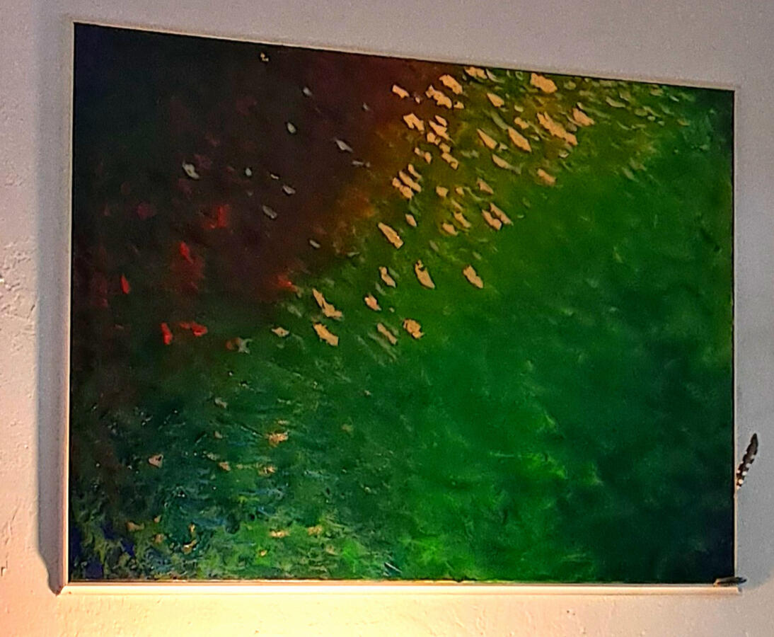 Abstract olieverf op doek *oil on canvas*